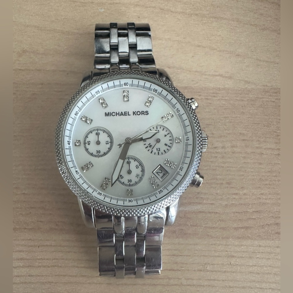 Michael Kors Women's Ritz Silver-Tone Watch MK5020